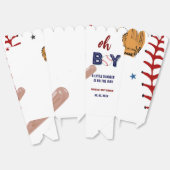 野球スポーツリトルスラッガーボーイベビーシャワー フェイバーボックス (見開き)
