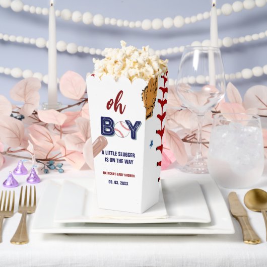 野球スポーツリトルスラッガーボーイベビーシャワー フェイバーボックス (ウェディング)