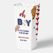 野球スポーツリトルスラッガーボーイベビーシャワー フェイバーボックス (正面)