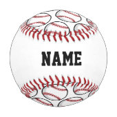 野球スポーツ名捕手打者ゲーム 野球ボール (裏面)