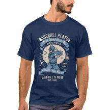 野球スポーツTシャツデザイン
