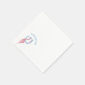 野球スポーティ誕生日 子供へ スタンダードカクテルナプキン (角)