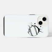 野球スマッシュ iPhoneケース (裏面横)