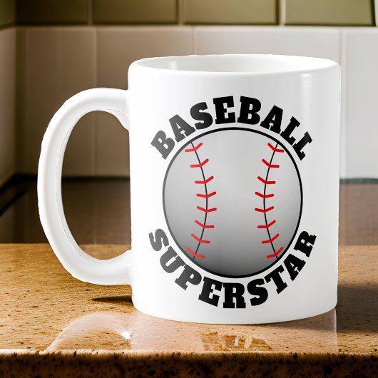 野球スーパースター スポーツ コーヒーマグカップ
