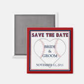 野球セーブザデートマグネット マグネット (正面/裏面)