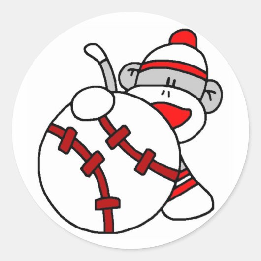 野球ソックサル ラウンドシール (正面)