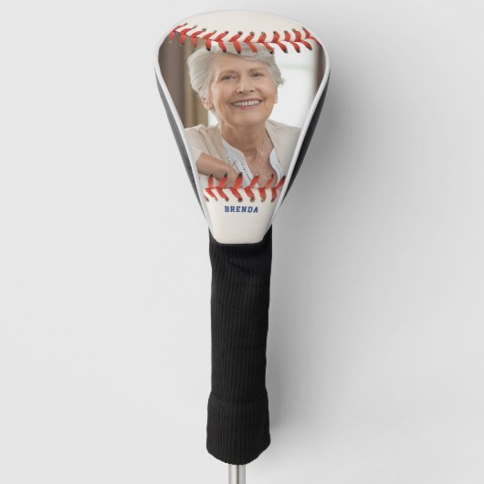 野球ソフトボールのスポーツ写真名 ゴルフヘッドカバー (正面)