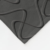 野球ソフトボールの喧嘩無やめし フリースブランケット (角)