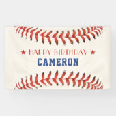 野球ソフトボールスポーツハッピーバースデーパーティー 横断幕 (横)