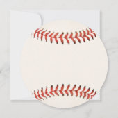 野球ソフトボールスポーツ第1期パーティー 招待状 (裏面)