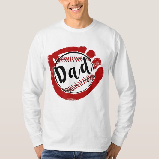 野球ソフトボールパパママ Tシャツ (正面)