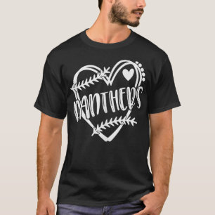 野球ソフトボールパンサースクールスポーツファンチームS Tシャツ