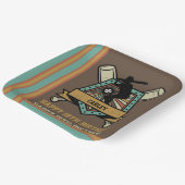 野球ソフトボール名年齢番号誕生日 ペーパープレート (傾斜あり)