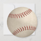 野球ソフトボール少年少女の誕生日パーティー 案内状 (裏面)