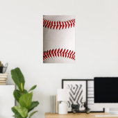 野球ソフトボール ポスター (ホームオフィス)