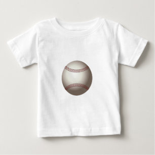 野球チームの試合のコーチ ファミリー フレンド 楽しい ベビーTシャツ