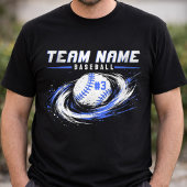 野球チームの選手とファン向けTシャツ Tシャツ
