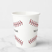 野球チームカッコいい球選手リーグカスタムパーティー 紙コップ (左)