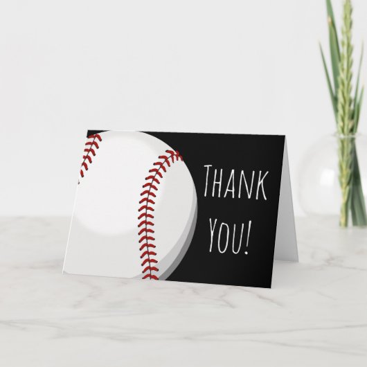 野球チームリーグカスタムありがとう サンキューカード (正面)