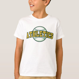 野球チーム アスレチック Tシャツ