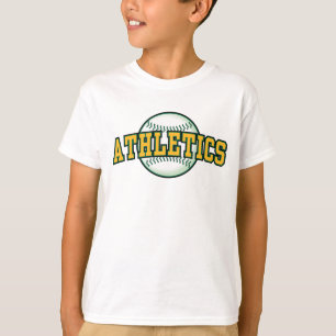 野球チーム アスレチック Tシャツ