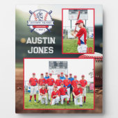 野球チーム |フォトメモリメイト フォトプラーク (正面)