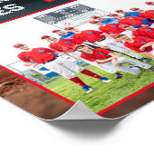 野球チーム |フォトメモリメイト ポスター (角)