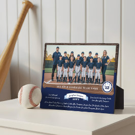 野球チーム 写真 ロスター 選手 背番号 名前 フォトプラーク