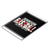 野球チーム 追加名前 チャンピオン ゲーム プレーヤー ノートブック (左側)