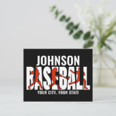 野球チームADD NAMEチャンピオンゲームプレーヤー ポストカード (スタンド正面)