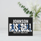 野球チームADD NAMEチャンピオンゲームプレーヤー ポストカード (スタンド正面)