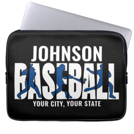 野球チームADD NAMEチャンピオンゲームプレーヤー ラップトップスリーブ