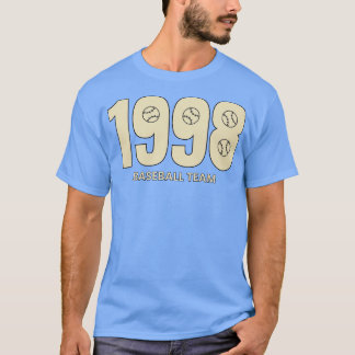 野球チームest 1998年Tシャツ Tシャツ