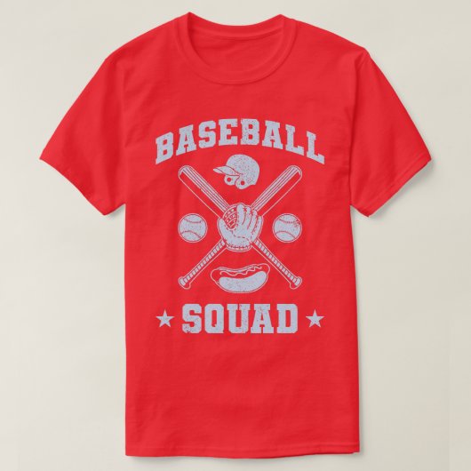 野球チームV5 Tシャツ (デザイン正面)