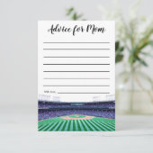 野球テーマアドバイスforママ エンクロージャーカード (スタンド正面)