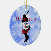 野球テーマオーナメントHAMbWG セラミックオーナメント (右)