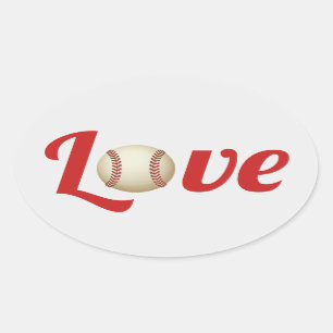 野球テーマスポーツラブ結婚式の引き出物 楕円形シール
