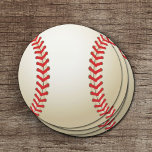 野球テーマボール ラウンドペーパーコースター<br><div class="desc">野球テーマ紙コースター。</div>