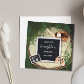 野球テーマ妊娠の発表 招待状