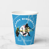 野球テーマ紙カップHAMbyWG 紙コップ (裏面)