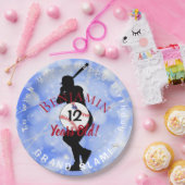 野球テーマ紙プレート誕生日HAMbyWG ペーパープレート (パーティー)