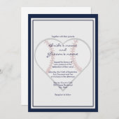 野球テーマ結婚式招待状 招待状 (正面/裏面)