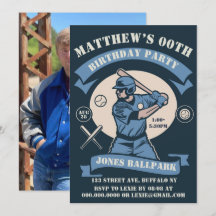 野球テーマ誕生会