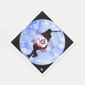 野球テーマ誕生日ナプキンスHAMbyWG スタンダードランチョンナプキン (角)