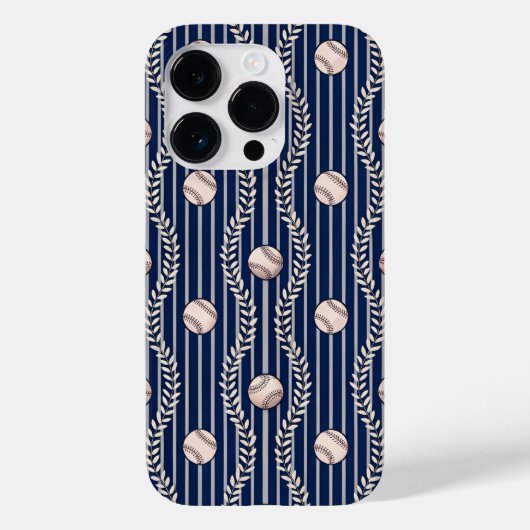 野球テーマ Case-Mate iPhoneケース (裏面)