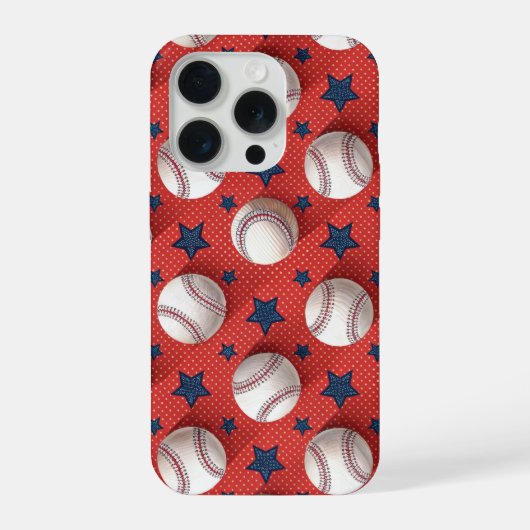 野球テーマ iPhoneケース (裏面)