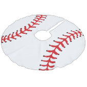 野球デザインクリスマスツリースカート フェイクリネンツリースカート (アングル)