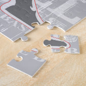 野球デザインジグソーパズル ジグソーパズル (側面)