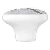 野球デザインセラミックプルまたはノブ セラミックノブ (側面)