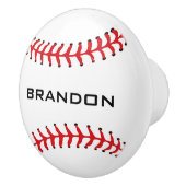 野球デザインセラミックプル セラミックノブ (右)